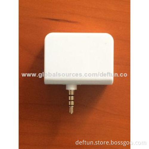 SDK Audio Jack Magnetic Stripe Card Reader, Low-battery Consumption, PCI Compliant